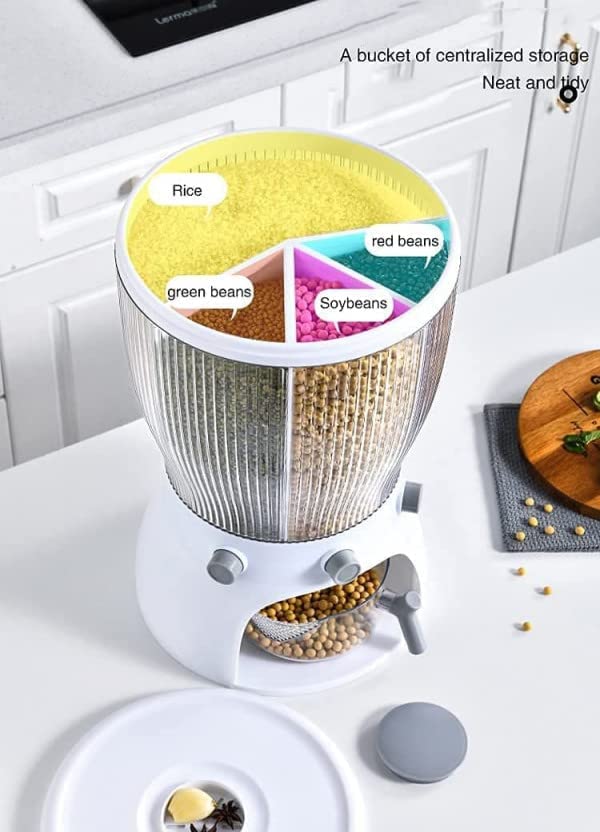 Cereal Dispenser for Kitchen 4 in 1