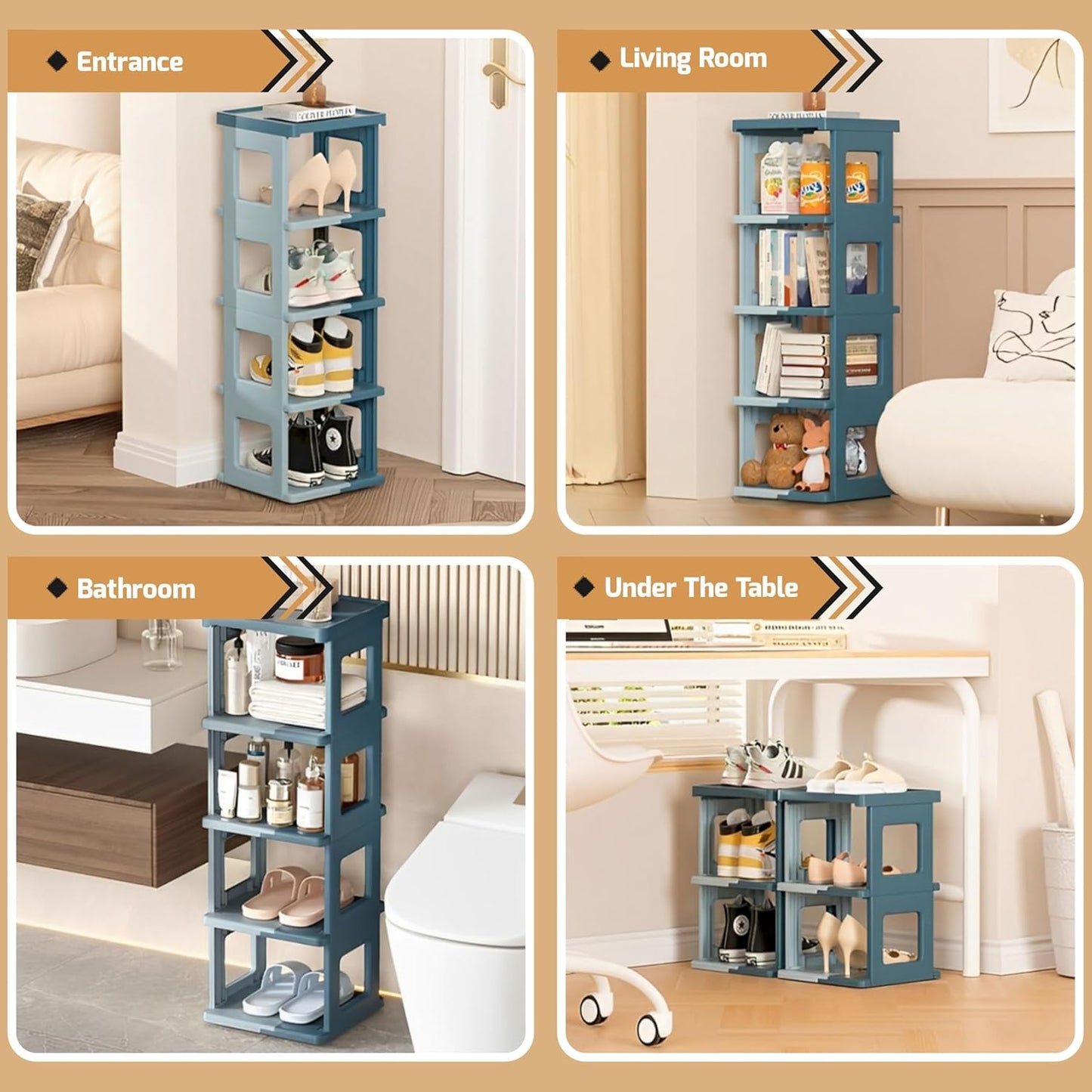 Foldable Shoe Rack